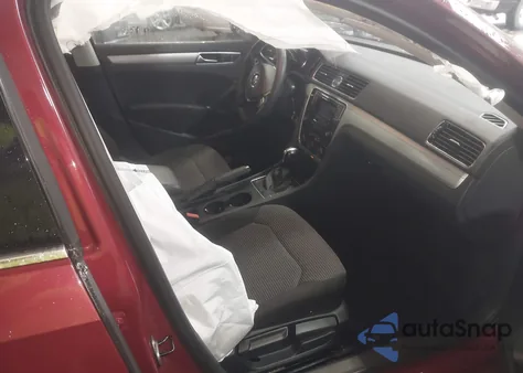 2016 Volkswagen Passat 1.8T S from USA, damaged, VIN 1VWAT7A31GC046553